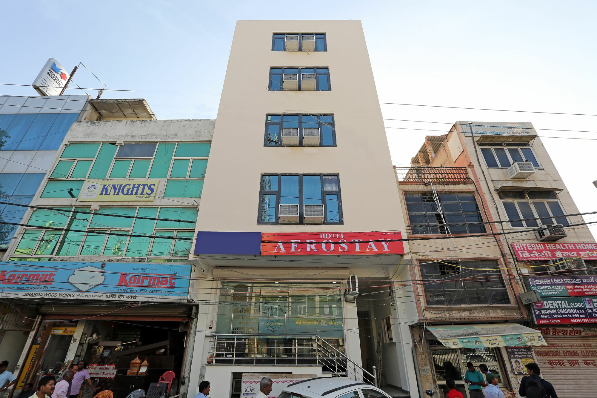 Hotel Aero Stay New Delhi Buitenkant foto